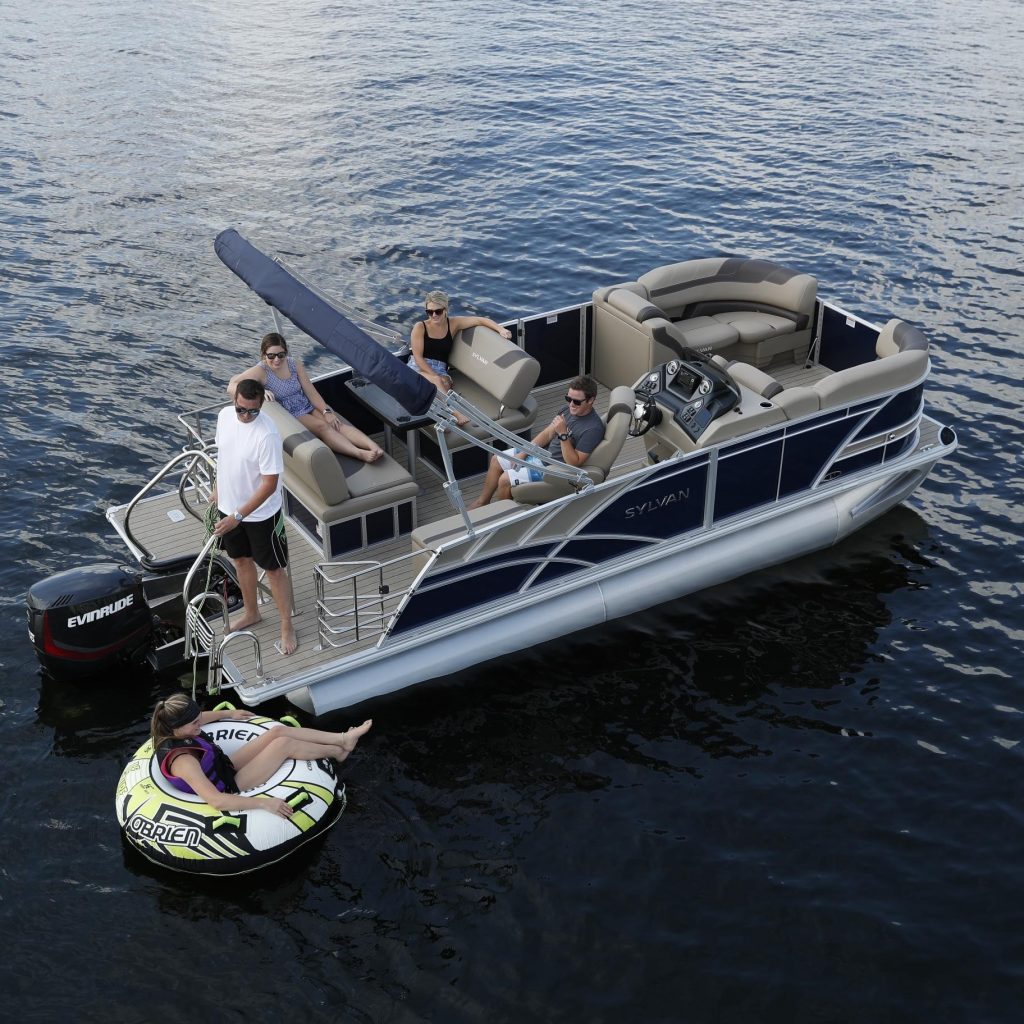 Fiesta Pontoon Boat| New Smyrna Beach Florida Rental